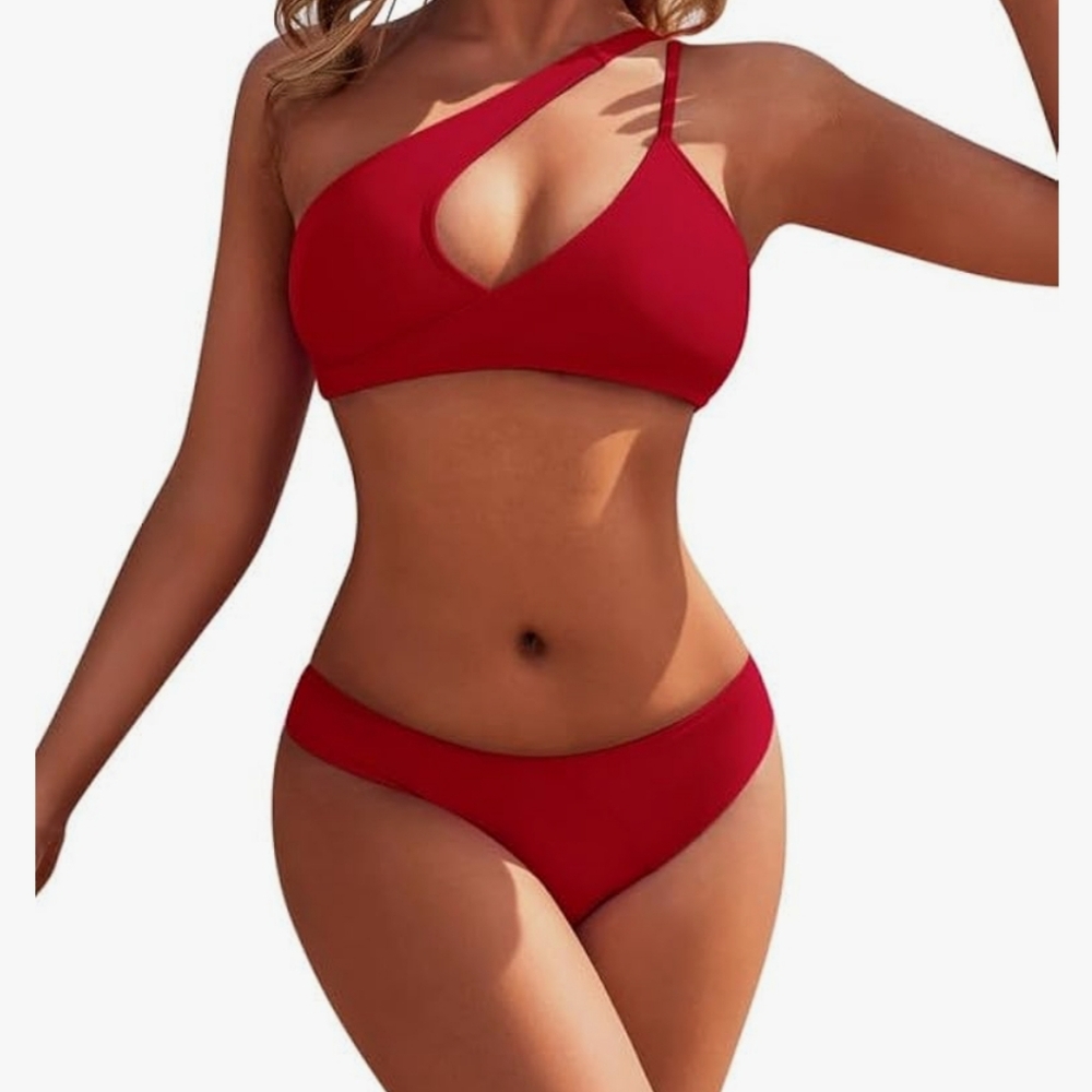 Bikini Red Large New With Tags